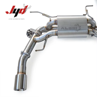 Système d'échappement Cat-back haute performance avec silencieux pour Suzuki Swift 1.6 Modèle ZC31S 2006-2010 en acier inoxydable avec valve pour un son de course amélioré