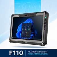 Nouvelle tablette industrielle robuste Intel Getac F110, étanche à l'eau et à la poussière IP66, Windows 10 Pro, garantie de 3 ans pour la construction