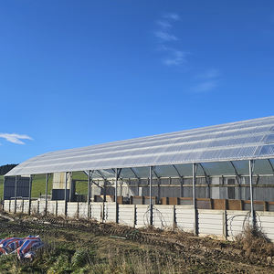 온실 채광창 캐노피 재료 건축용 투명 골판지 플라스틱 폴리 카보네이트 루핑 시트 - Product Image 3