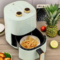 Four intelligent 2-en-1 entièrement automatique Friteuse à air grande capacité Machine à frites électrique en plastique Batterie carrée pour les ménages