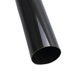 Nhà máy bán thẳng sợi carbon ống, 4 "Đường kính ngoài, chiều dài 11.8 inch 3K Twill bất sợi carbon Hose cho xe - Product Image 5