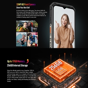 Nuevo <span class=keywords><strong>Doogee</strong></span> <span class=keywords><strong>S51</strong></span> Original de 4gb+64gb, 6.0 Pulgadas, Android 12.0, Resistente al Agua IP68, Teléfono Robusto - Product Image 2