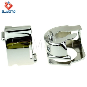 กรอบสวิตช์แฮนด์มอเตอร์ไซค์อะลูมิเนียมโครเมี่ยม,สำหรับยามาฮ่า V-<span class=keywords><strong>Star</strong></span> 650 Custom <span class=keywords><strong>Road</strong></span> <span class=keywords><strong>Star</strong></span> <span class=keywords><strong>1600</strong></span> 1700 Warrior - Product Image 4