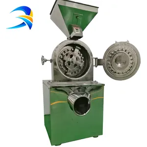 Viscous material donkey-hide gelatin crushing crusher food pulverizer machine with turbine type