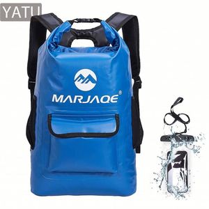 20L 방수 PVC 백팩 (야외 활동, 카약, 카누, 보트, 하이킹, 캠핑, PVC 아웃도어 스포츠용) - Product Image 2