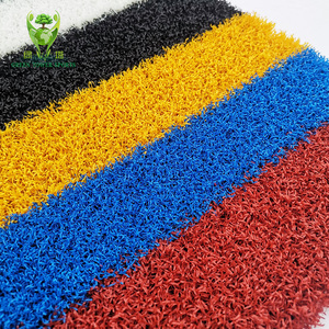 Cỏ tổng hợp cỏ nhân tạo cảnh quan vườn mẫu giáo Vật liệu đầy màu sắc nguồn gốc ISO - Product Image 5