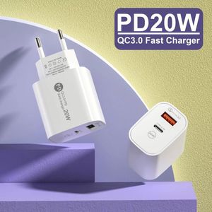 อะแดปเตอร์ USB Type C คุณภาพสูง PD 20W ชาร์จโทรศัพท์ได้อย่างรวดเร็วสำหรับ11 12 13 14 15 Plus Pro MAX - Product Image 3