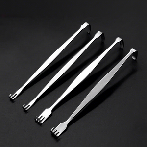 Retracteur d'Paupières en Acier Inoxydable à Tête Aiguisée de 16 cm, Certifié CE, pour Chirurgie Esthétique et Plastique - Product Image 1