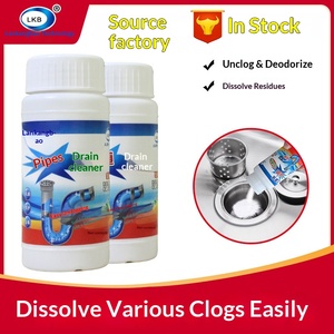 Agente Desatascador de Tuberías en Botella de 110g, Disuelve Fuertemente las Manchas de Grasa en Tuberías de Alcantarillado, Desodoriza y Desobstruye Drenajes de Piso de Cocina y Baño - Product Image 3