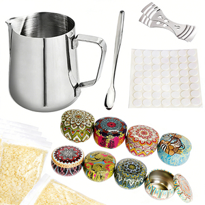 Novelty Other Candle Cute Jar Packaging Gift Box Scented <b>Soy</b> <b>Wax</b> Trendy Home Fragrance Boutique Shelf Assortment Showcase - Product Image 1