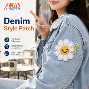 Set <span class=keywords><strong>di</strong></span> Toppe Ricamate con Frutta e Fiori, Decorazioni Termoadesive per Vestiti, Borse, Scarpe e Cappelli AWELLS - Product Image 6