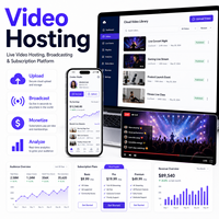 Canlı Yayın Uygulama Geliştirme Yazılım Geliştirme VSAAS Video Barındırma Yayın Aboneliği MAC OS Uyumlu İnternet