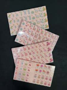 Luxury American Mahjong Tile <strong>Set</strong> Custom Acrylic Tiles Joker Foldable Eco-Friendly for Home Party <strong>Games</strong> <strong>Ready</strong> to Ship - Product Image 1