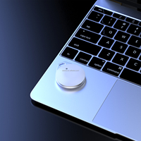 STiE8 Balise de suivi programmable de type pendentif, petite, BLE5, iBeacon, Eddystone, avec fonction SOS et bouton poussoir