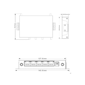Passerelle DTU 5G WiFi à double port série, Routeur IoT industriel PCBA, Téléchargement et téléchargement de programmes de débogage à distance PLC, Contrôle intelligent - Product Image 4