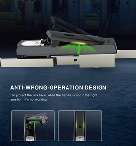 Mk419 công nghiệp cửa tủ đu xử lý khóa push button cam nội Latch Lift và biến điện bảng điều khiển khóa - Product Image 3