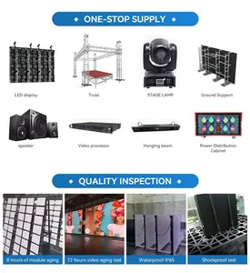 Indoor P2.5 640*640Mm High Resolution High Definition Front Installation Indoor Advertising Led Wall Display P2.5 Video Screen