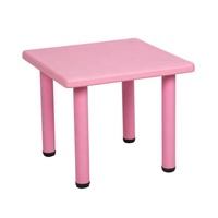 Bureau d'enfant stable pour l'extérieur, centre de soins, étude, table et chaises pour enfants, pour la crèche, la maternelle, la maison, le jardin