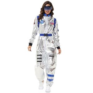 Costume d'astronaute pour adulte M-XL, uniforme spatial une pièce pour Halloween, inspiré du film La Terre en Voie de Disparition - Product Image 5