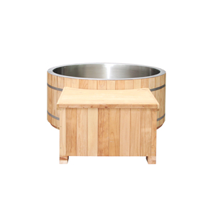 Bafan xách tay freestanding Gỗ Ngoài Trời lạnh Plunge bồn tắm thiết kế hiện đại <span class=keywords><strong>New</strong></span> <span class=keywords><strong>Zealand</strong></span> Ice Bath bồn tắm Máy làm lạnh OEM/ODM - Product Image 6