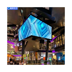 Pushunled <span class=keywords><strong>4</strong></span> mặt jumbotron LED Video tường Màn hình LED trong nhà tổ chức sự kiện p3.91 p4.81 sân vận động lớn màn hình hiển thị LED - Product Image 1