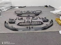 Kit de carrosserie en fibre de carbone sèche de Style AC pour série 8 G14 G15 G16 M850i séparateur de pare-chocs jupe latérale becquet calandre capuchon de miroir