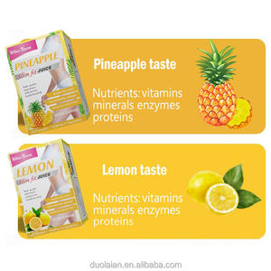 Hot Sale Pineapple Juice Fit Detox Slim Instant Juice Pouch <strong>Powder</strong> Box Packaging Organic Fruit Juice <strong>Drink</strong> Instant <strong>Powder</strong> - Product Image 4