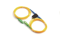 Cordon de brassage optique VOA avec plage de réglage de 2 à 10 dB SC LC FC/APC UPC SM réglable FOA avec pigtail pour les tests de réseau optique