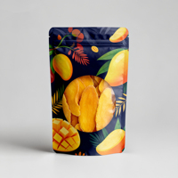 Sacs Mylar anti-odeur personnalisés, pochettes verticales refermables en aluminium pour l'emballage de fruits secs, aliments, nourriture pour animaux, riz, collations, biscuits, bonbons et noix