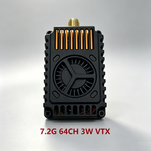7.2G 64CH 3000MW เครื่องส่งสัญญาณวิดีโอแบบอนาล็อก FPV VTX ระยะไกล 3W 64 ช่อง (6110MHz-7210MHz) - Product Image 1