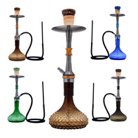 Ensemble de verre arabe Accessoires de narguilé Shisha Vase Briquets & Fumer Essentiel