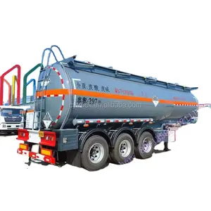 chemical semi-trailer new customized 3-axle 30cbm truck trailer Sulfuric acid solution tank