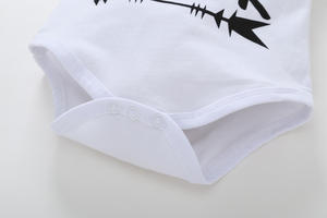 Ropa de Moda Infantil, Conjuntos de Mameluco de Algodón para Bebés con Pantalones de China - Product Image 5