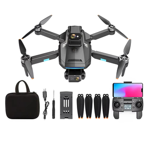 Thông minh người mới bắt đầu bay không người lái dài khoảng cách 300m ngoài trời video chụp ảnh tự sướng bay không người lái với máy ảnh kép 4K HD GPS Racing 5G Wifi UAV - Product Image 2