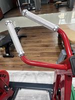 Máquina de Ejercicio para Entrenamiento de Espalda con Carga de Placas y Estructura de Acero Reforzado para Uso Comercial en Gimnasios, Remo Iso Lateral Sentado