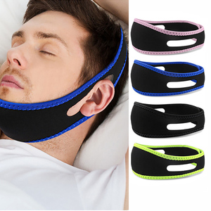 नेफ्रोन विरोधी स्नेहक स्ट्रैप, समायोज्य विरोधी ठुड्डी ठुड्डी स्ट्रैप, गहरी नींद के लिए खर्राटे समाधान जबड़े के स्ट्रैप को बंद कर दें - Product Image 1