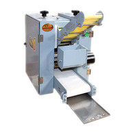 Emballage de peau de pâtisserie de boulette carré rond Wonton Samosa Ravioli faisant la machine Machine d'emballage de rouleau de printemps de fabricant de peau de chignon