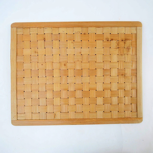 Eco-friendly Antique European Style <b>Bamboo</b> Woven Custom Pattern <b>Placemat</b> Handmade Art & Collectible Gift Wholesale Home Decor - Product Image 1