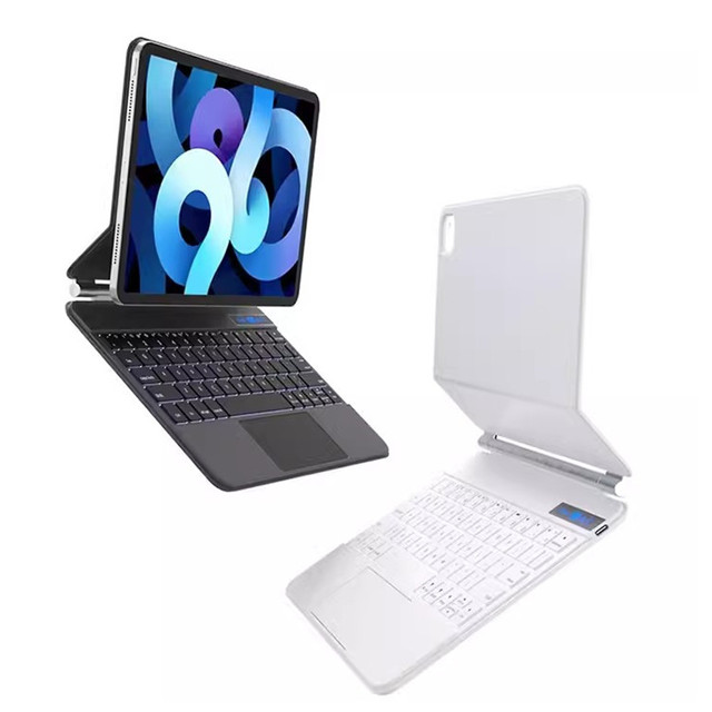 New Wireless BT Smart Trackpad Keyboard Magnetic Magic Keyboard case for iPad Air 5 10 Generation 2022 Pro 11 10 11th Gen 10.9