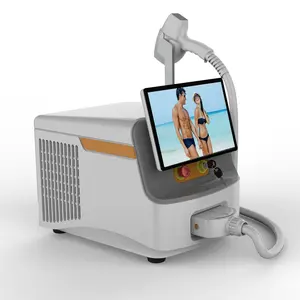 MDASP tuv ce approved 808nm hair removal portable laser 808 lazer hair removal 1 hand piece 755 808 1064 machine for sale