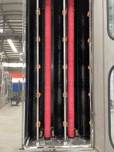 Machine de nettoyage verticale à trois étages pour la fabrication de vitres isolantes - Product Image 3