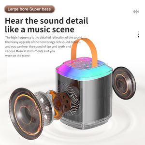 Portable Boombox BT Bass <strong>Speaker</strong> Outdoor <strong>Dj</strong> Party Karaoke <strong>Speaker</strong> With Wireless Microphone - Product Image 3