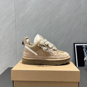 Sepatu Bot Salju Gaya UGGss Berkualitas Tinggi untuk Pria dan Wanita dengan Logo untuk Musim Dingin Baru 2025, Tahan Dingin - Product Image 6