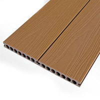Revêtement extérieur 100 % imperméable pour piscine, terrasse de jardin, terrasse composite, terrasse extérieure en WPC à grain de bois 3D