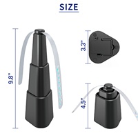 Ventilateur répulsif à mouches portable de qualité supérieure Ventilateur répulsif à grande vitesse anti-moustiques avec lames souples
