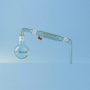 Unidad de Destilación de Alcohol de Vidrio Borosilicato, Aparato de Destilación de Laboratorio, Vidrio Borosilicato 3.3, Equipo de Laboratorio Resistente a Químicos - Product Image 1