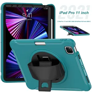 Casing sublimasi lampu slot pensil, sarung HP ringan bantalan ramping 10.9 untuk iPad pro 11 TPU