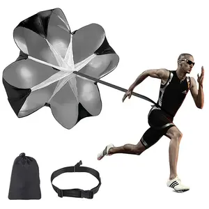 Improve football basketball speed training umbrella adjustable strap speed agility running resistance training drag parachute