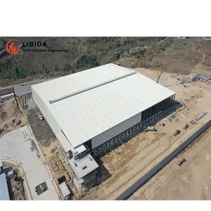 Estrutura de aço pré-fabricada para cavalo, oficina de metal, instalação rápida, arena de equitação, modelo de armazém, construção