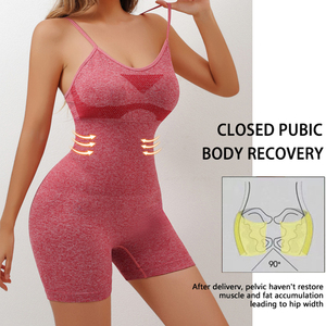 <span class=keywords><strong>2025</strong></span> Sommer New Halfter Korsett Bodysuit Short Bodysuit Sportswear - Product Image 3